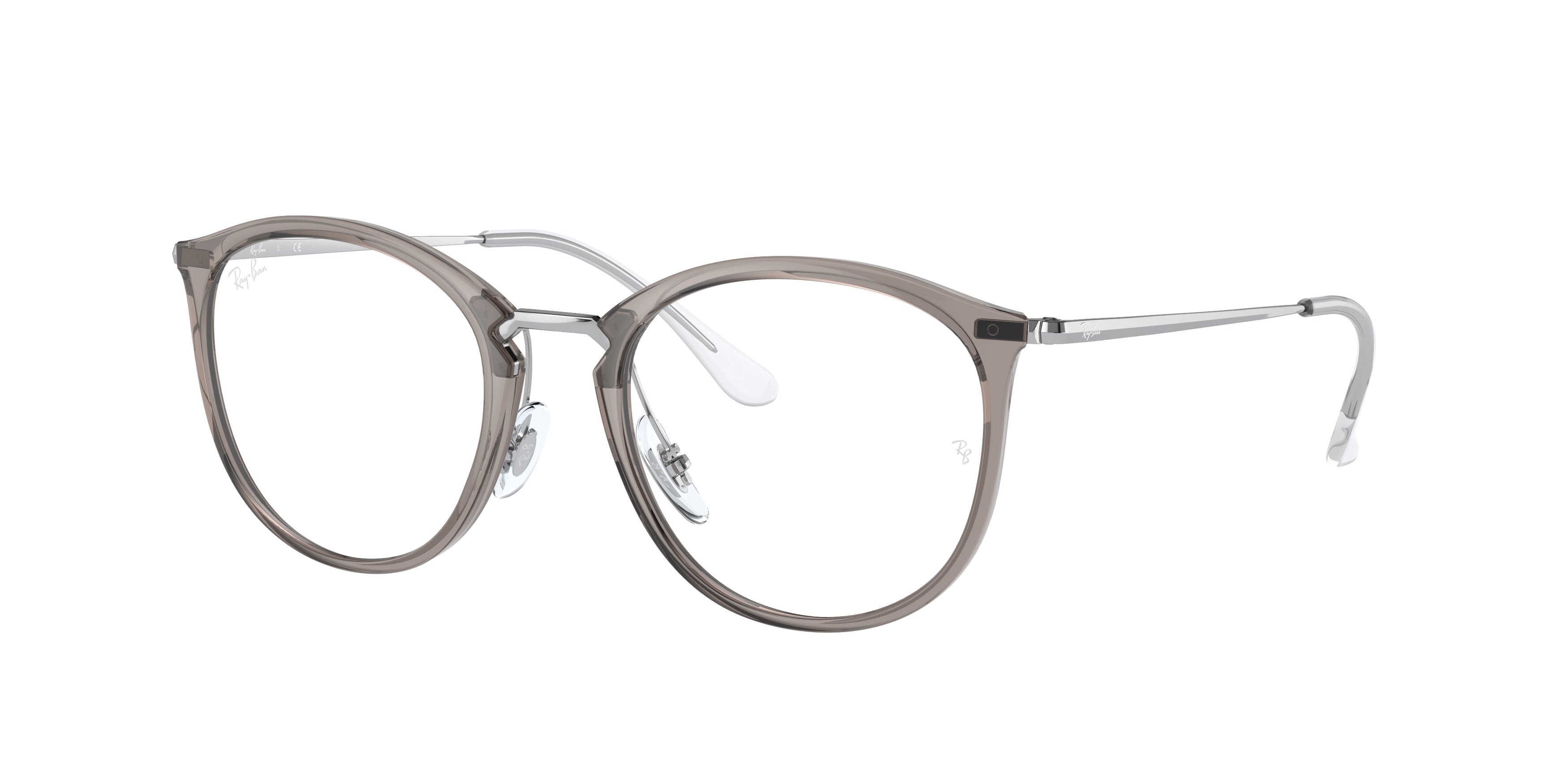 Grey ray ban prescription hot sale glasses