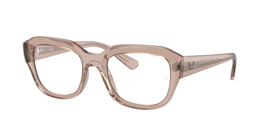 Buy Ray Ban RX7225 8317 Transparent Light Brown prescription Glasses