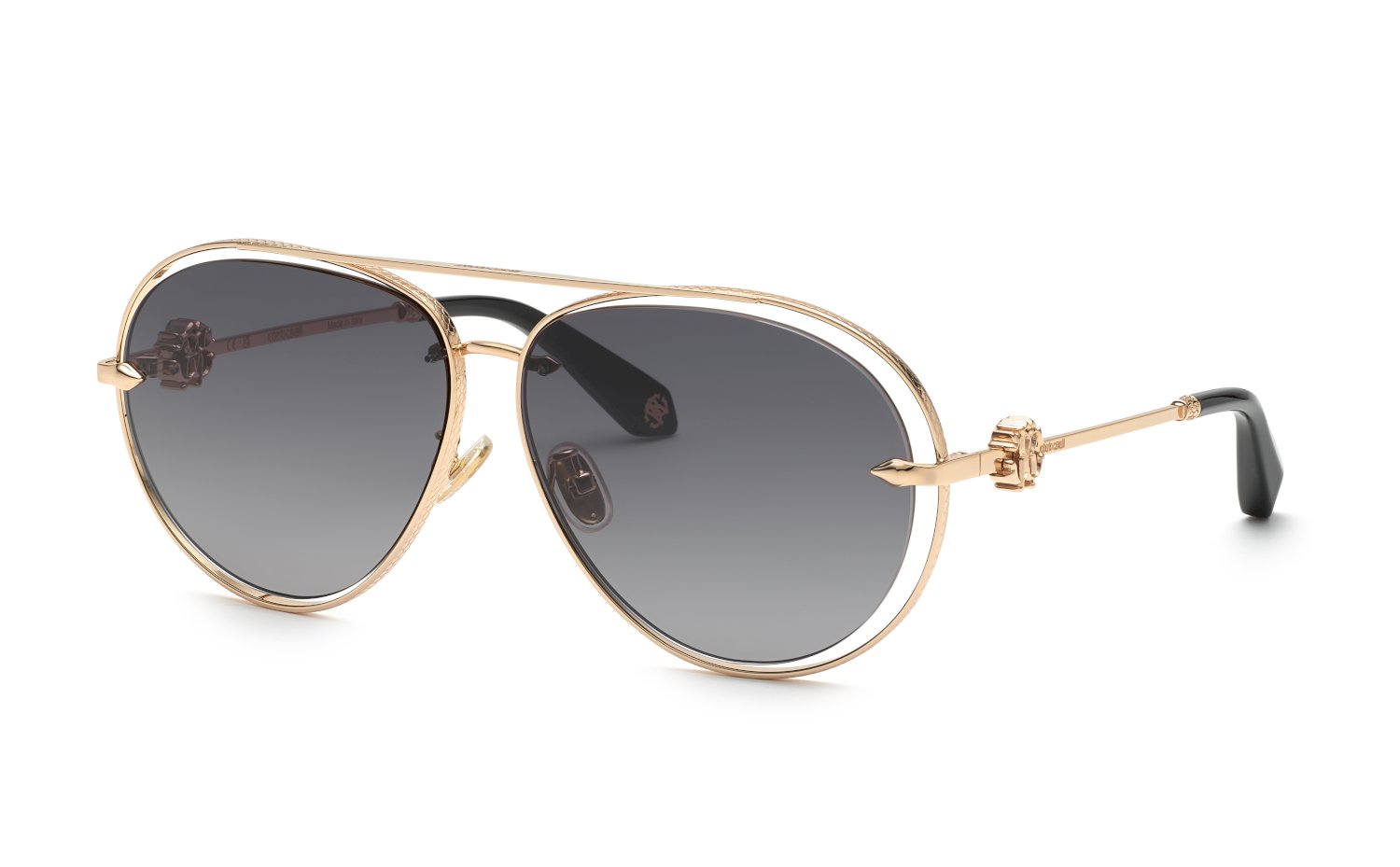 Roberto cavalli rose gold sunglasses top