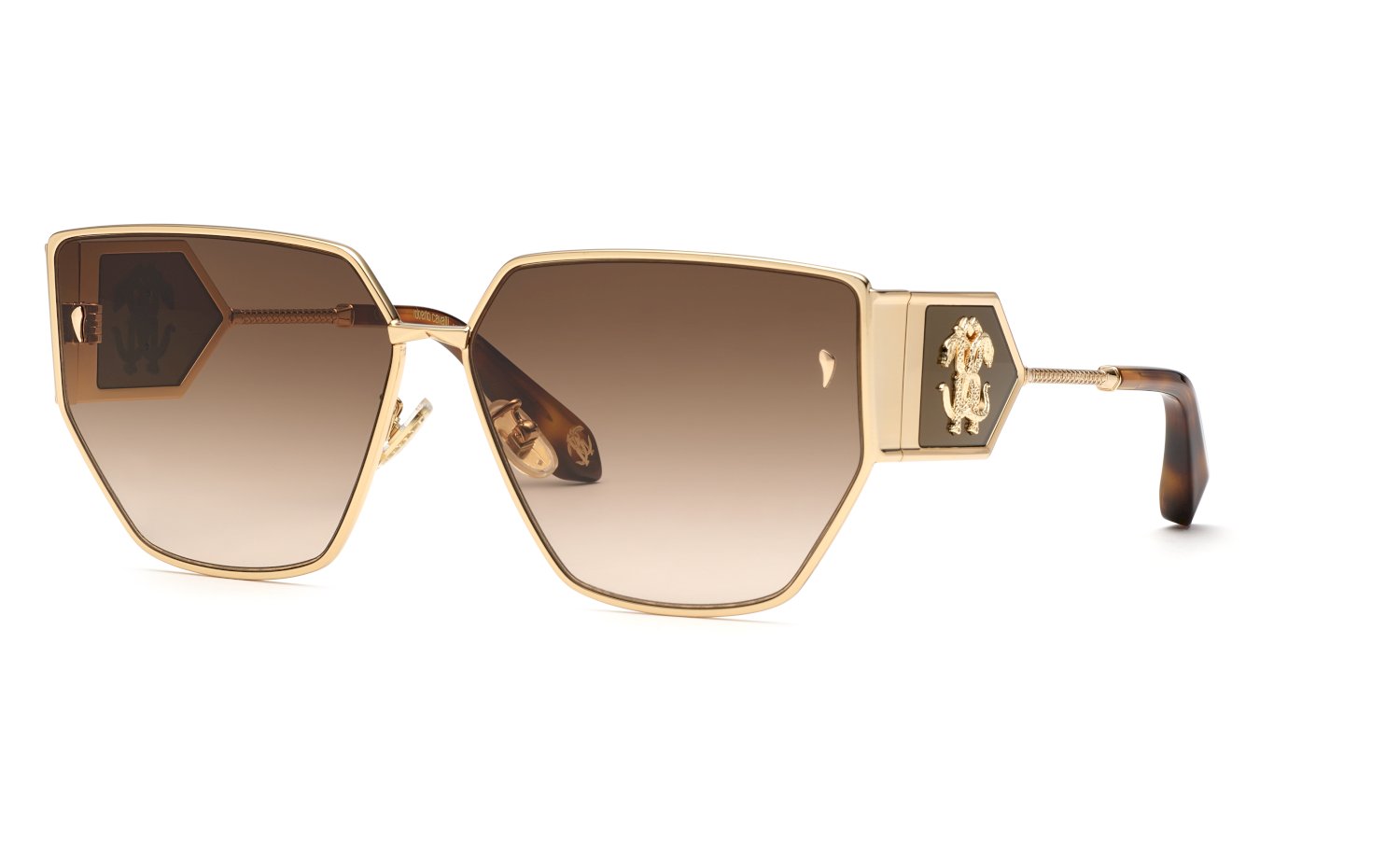 Roberto cavalli rose gold sunglasses top