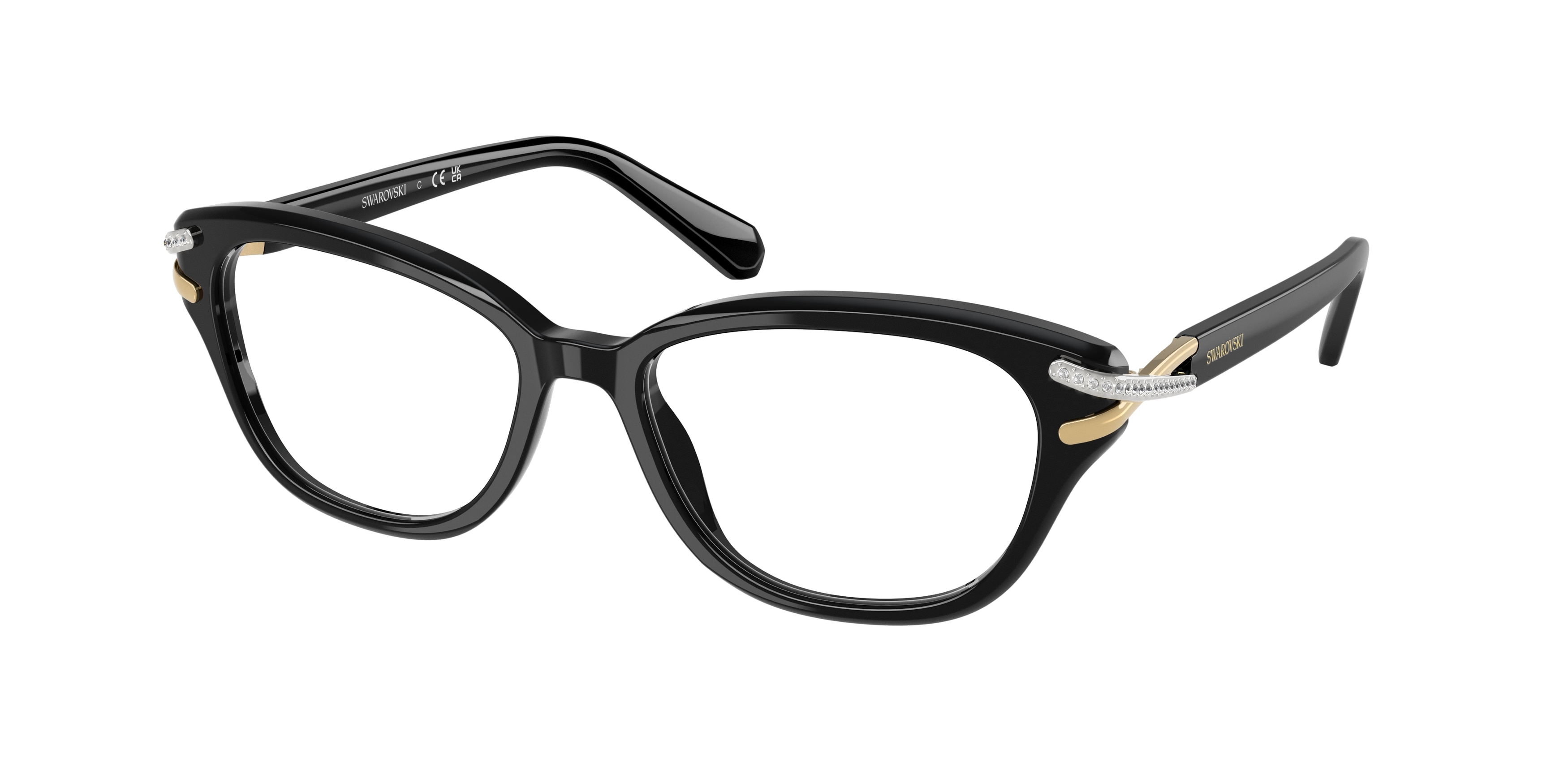 Buy Swarovski Black Glasses Online