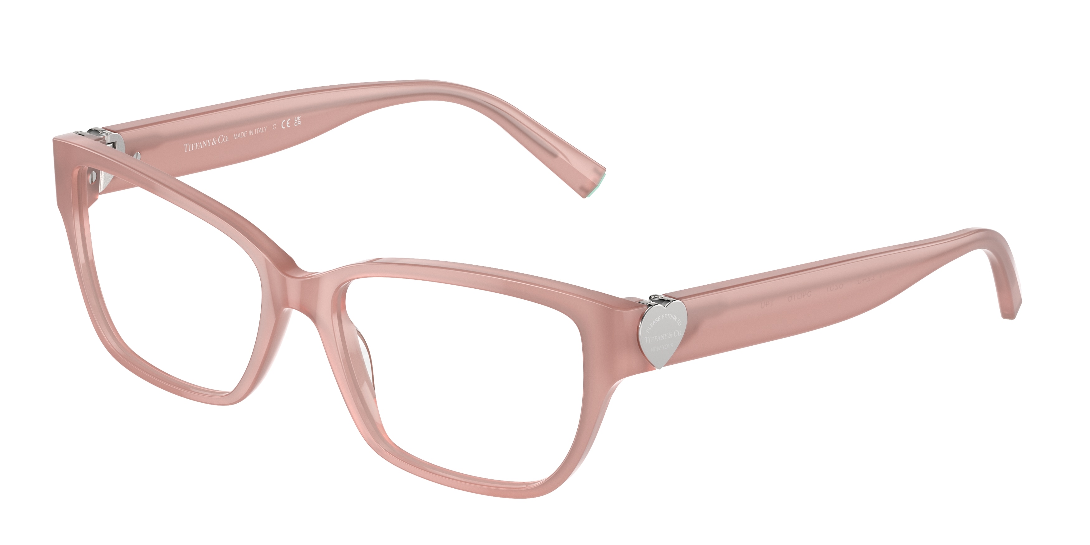 Pink tiffany eyeglass top frames