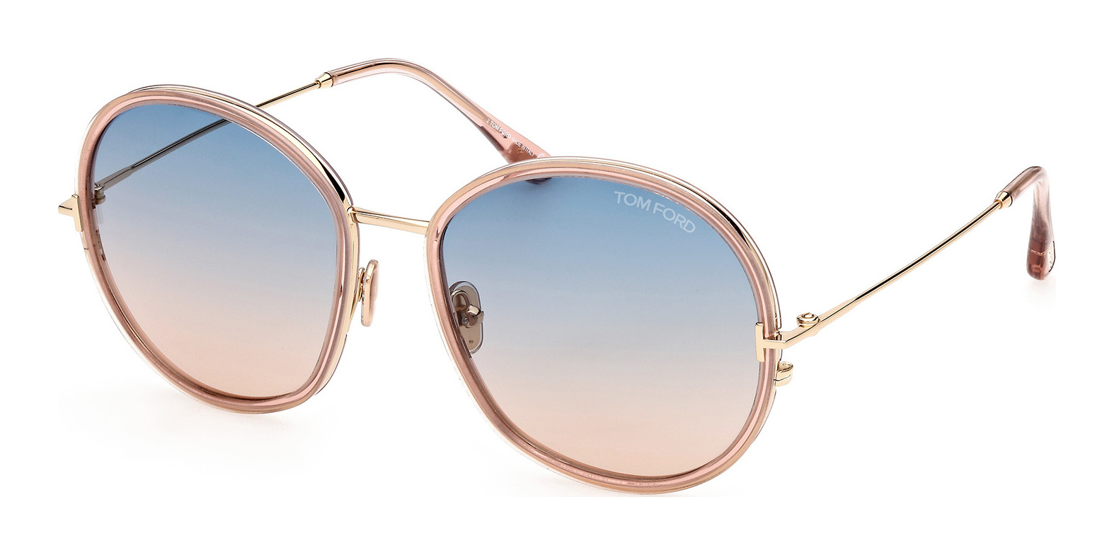 Tom ford pink aviator sunglasses on sale
