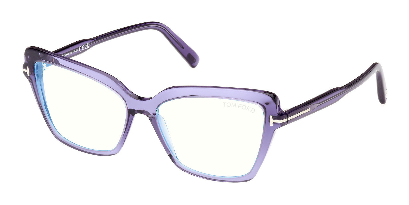 Purple tom ford glasses outlet