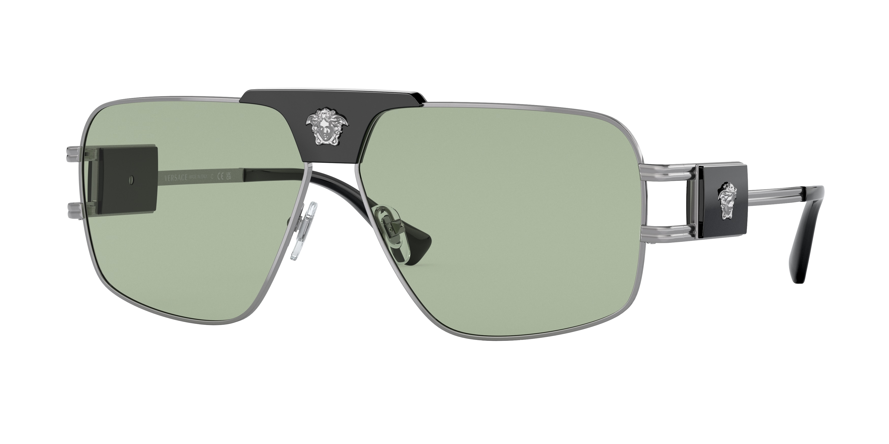 Buy Versace VE2251 1001 2 Gunmetal prescription Sunglasses
