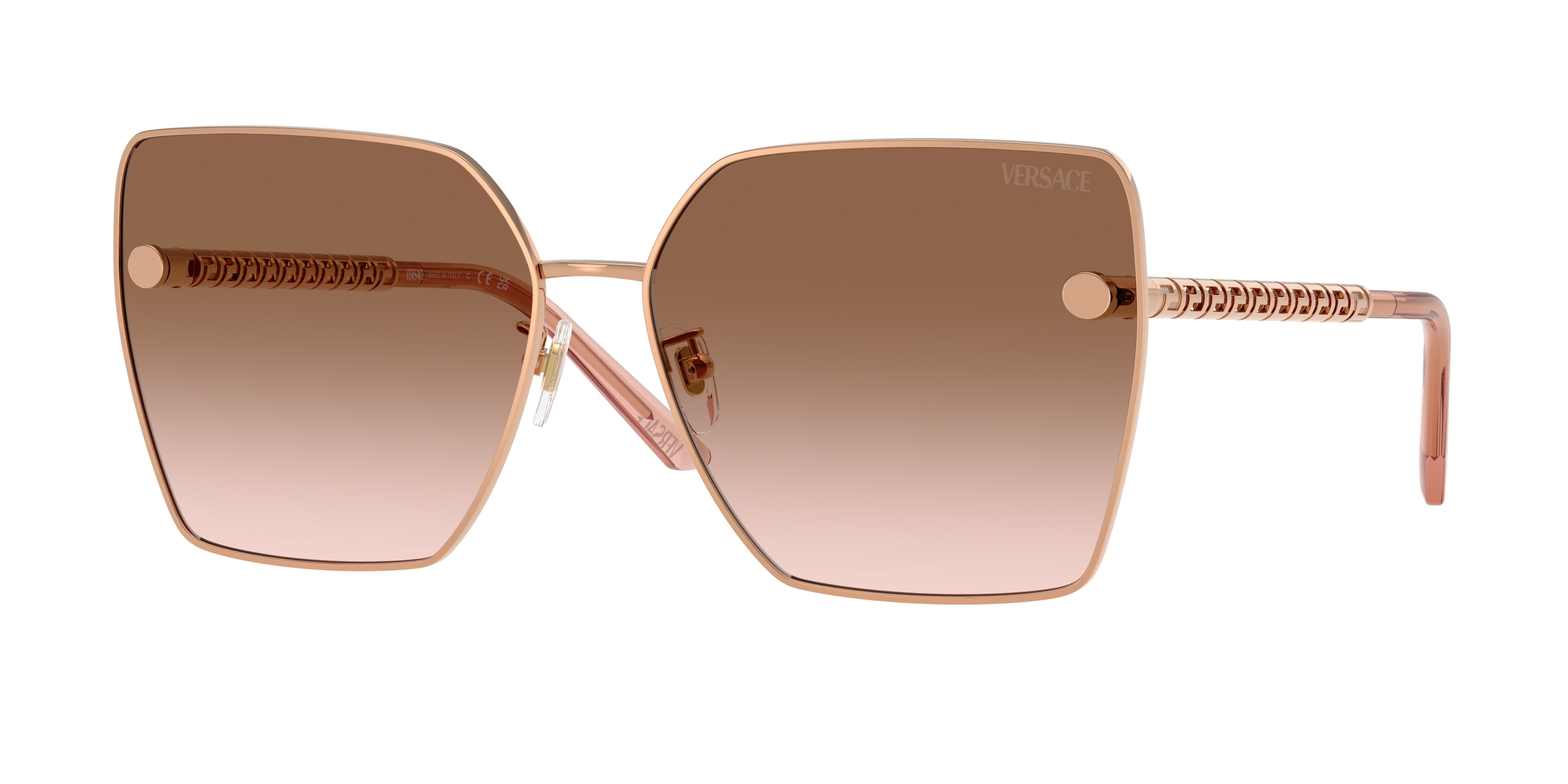 Rose gold versace glasses clearance