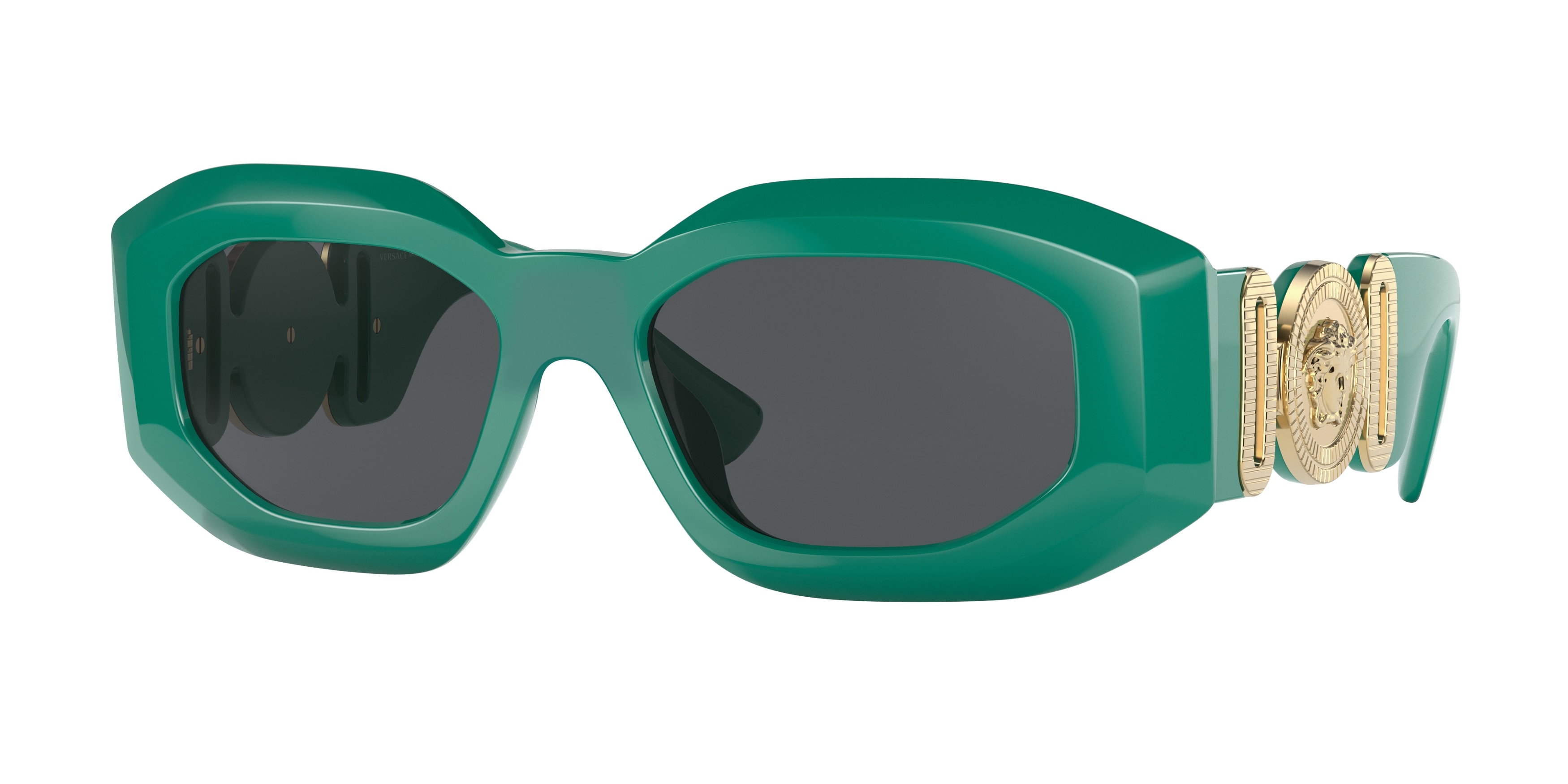Green shop versace sunglasses