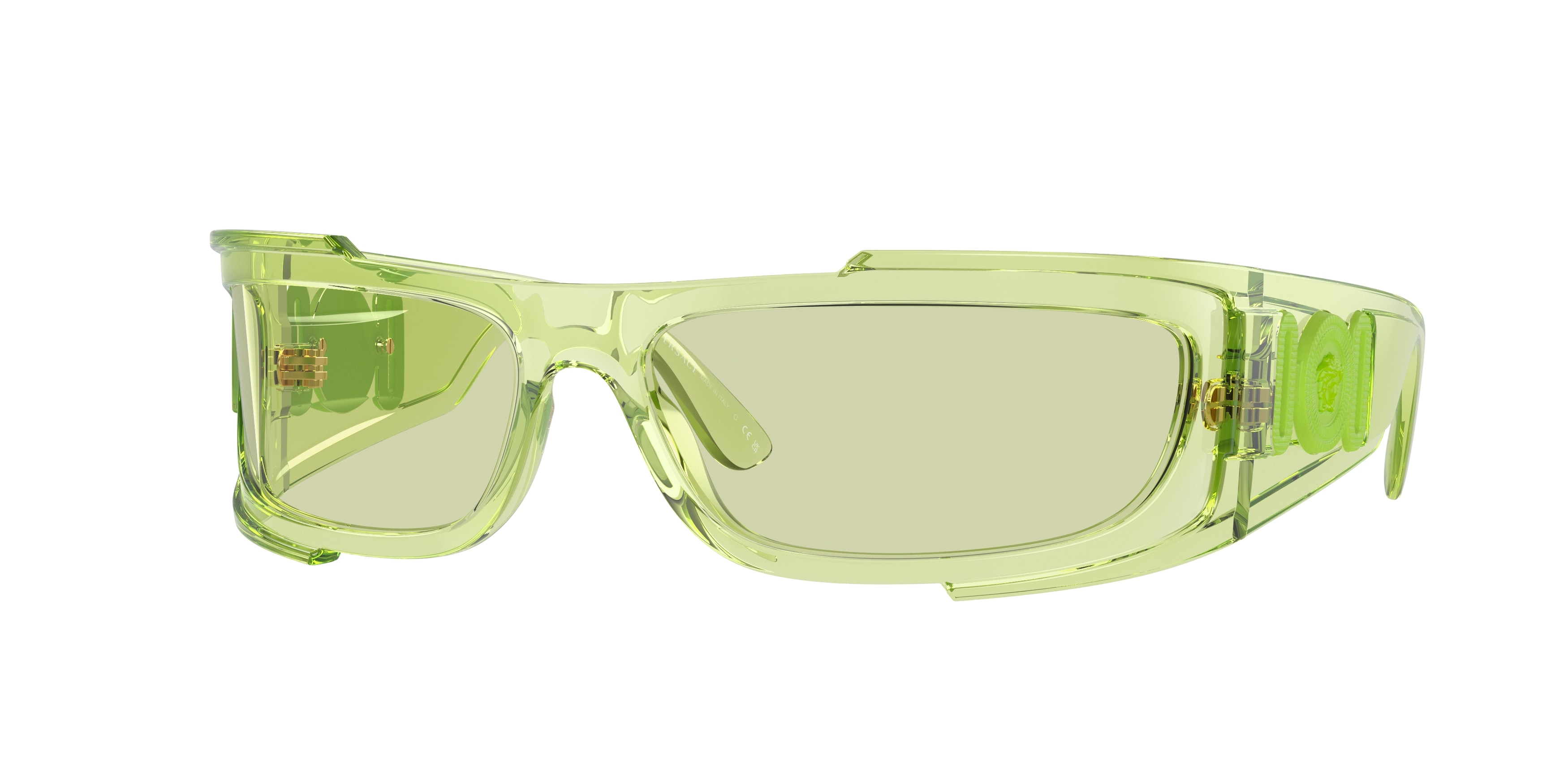 Green versace store glasses