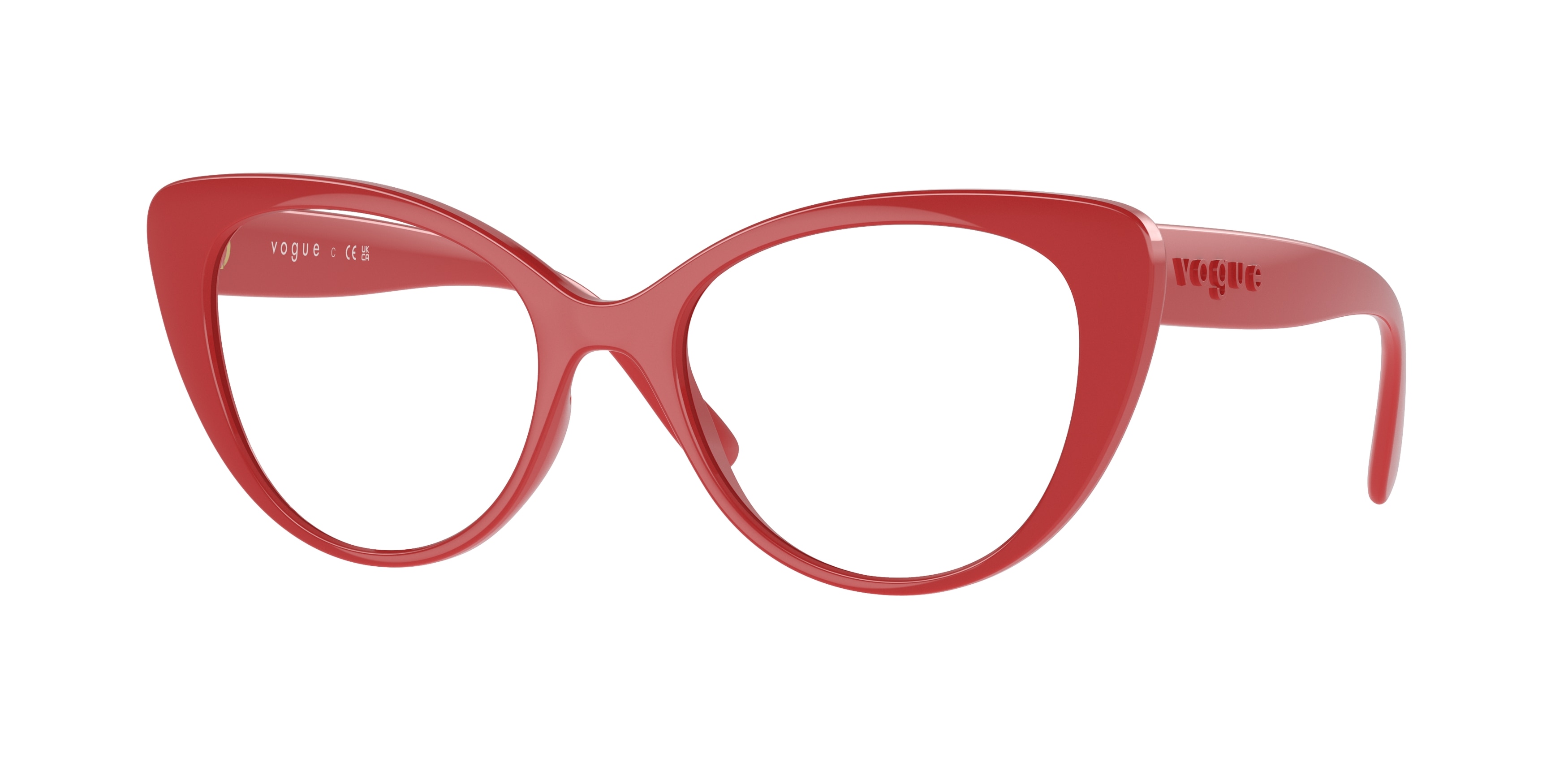 Vogue red sunglasses 2025
