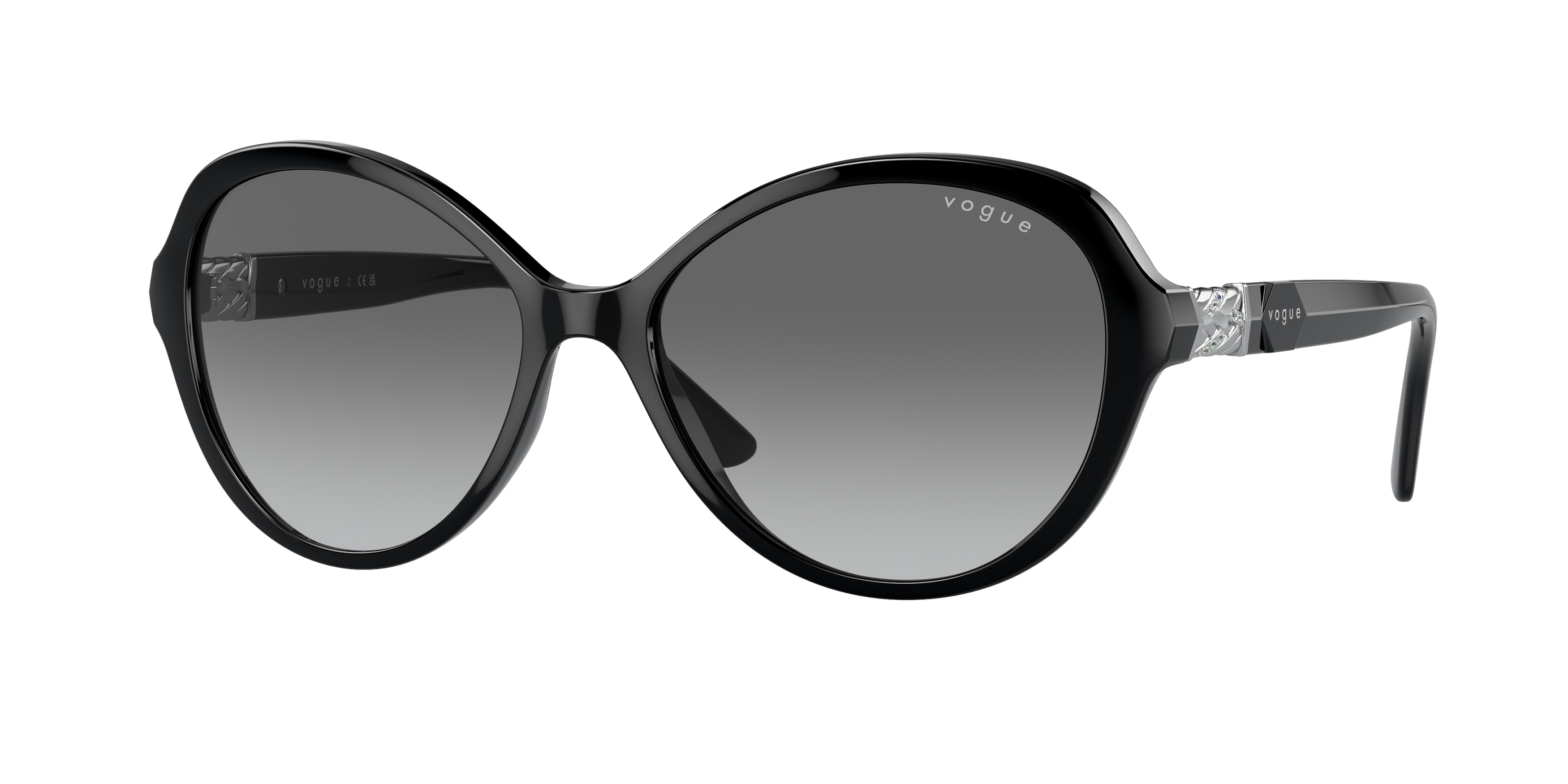 Buy Vogue VO5475SB W44 11 Black prescription Sunglasses