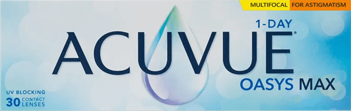 Acuvue Oasys MAX 1-Day Multifocal for Astigmatism 30 Pack