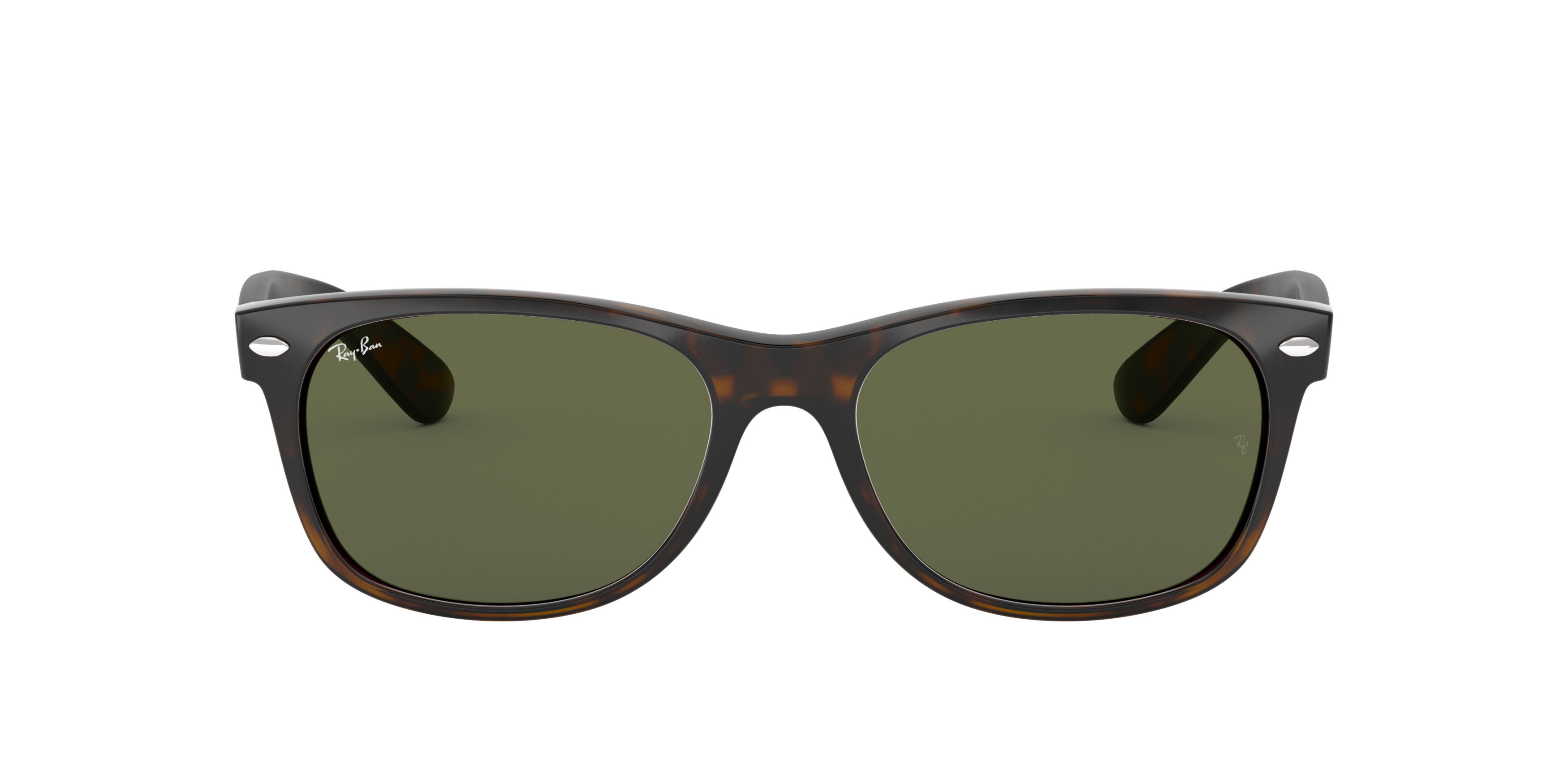 Ray-Ban New Wayfarer RB2132 Tortoise (G-15 Green) Sunglasses