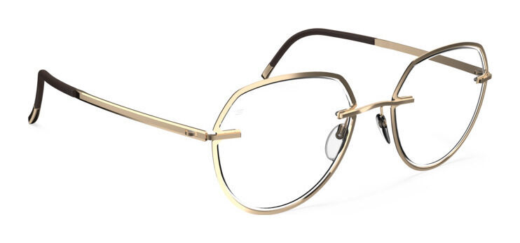 Silhouette Lignes Dor L023