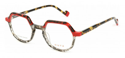 dutz_2348_red_white_patterned_brown