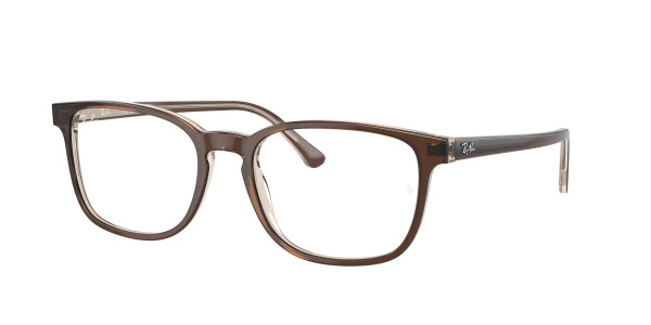 rayban_vista_0rx5418_8365_brown_on_transparent_light_brown