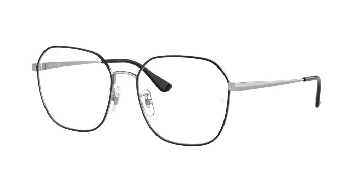 rayban_vista_0rx6490d_2983_black_on_silver