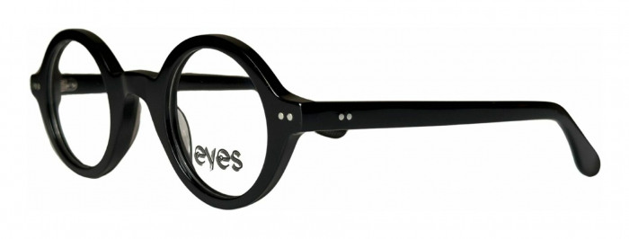 P3 shape designer eyeglass frame by EYES.NYC Brooklyn Model CO1087 in black