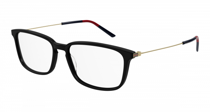 gucci eyeglasses GG1056OA in black and gold