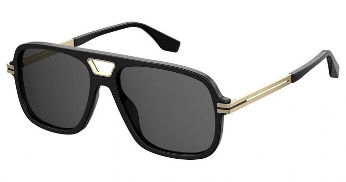 Marc Jacobs Sunglasses Mens Marc 415/s In Black with grey lenses