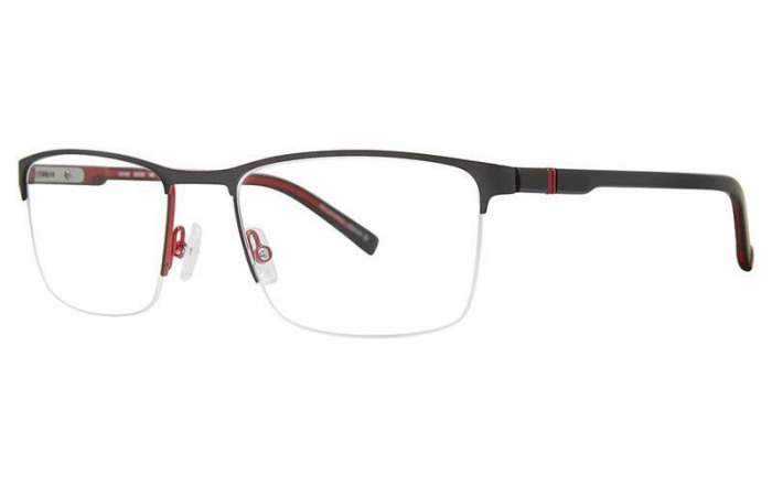 OGA mens glasses 10110O in black and red
