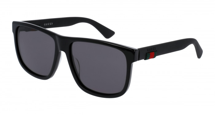 Gucci Sunglasses Men Gg0010s Black-black-grey