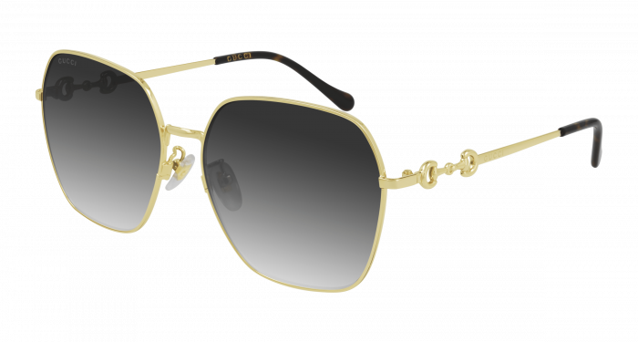 Gucci Sunglasses Women Gg0882sa Gold-gold-grey