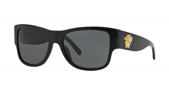 Versace Sunglasses Men VE4275 In Black with grey lenses