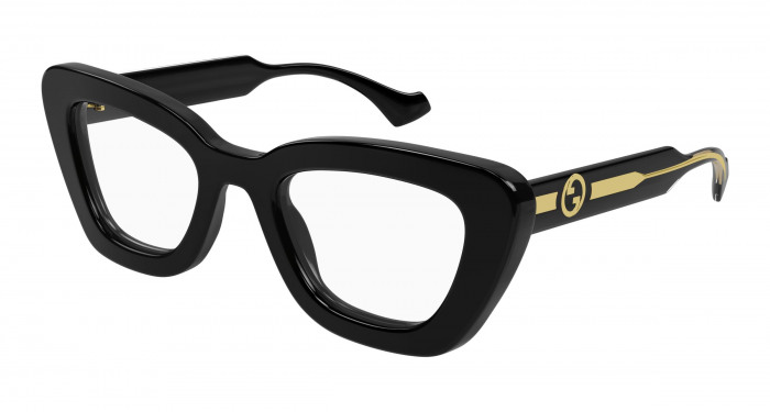Gucci eyeglasses GG1555O in black and gold